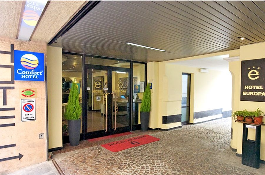 Hotel Europa Genova Eksteriør bilde